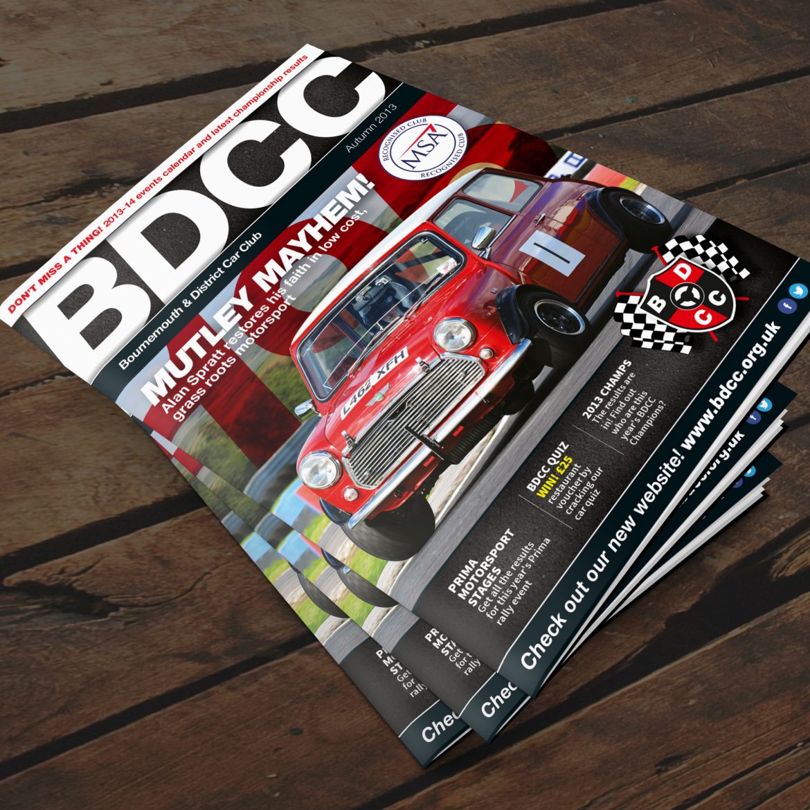 BDCC Leaflet Design