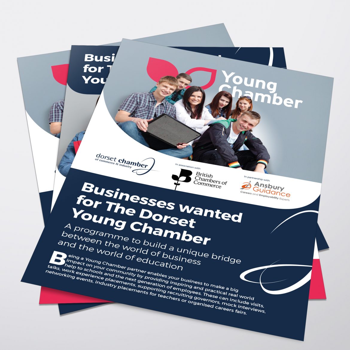 Young Chamber Leaflet Design
