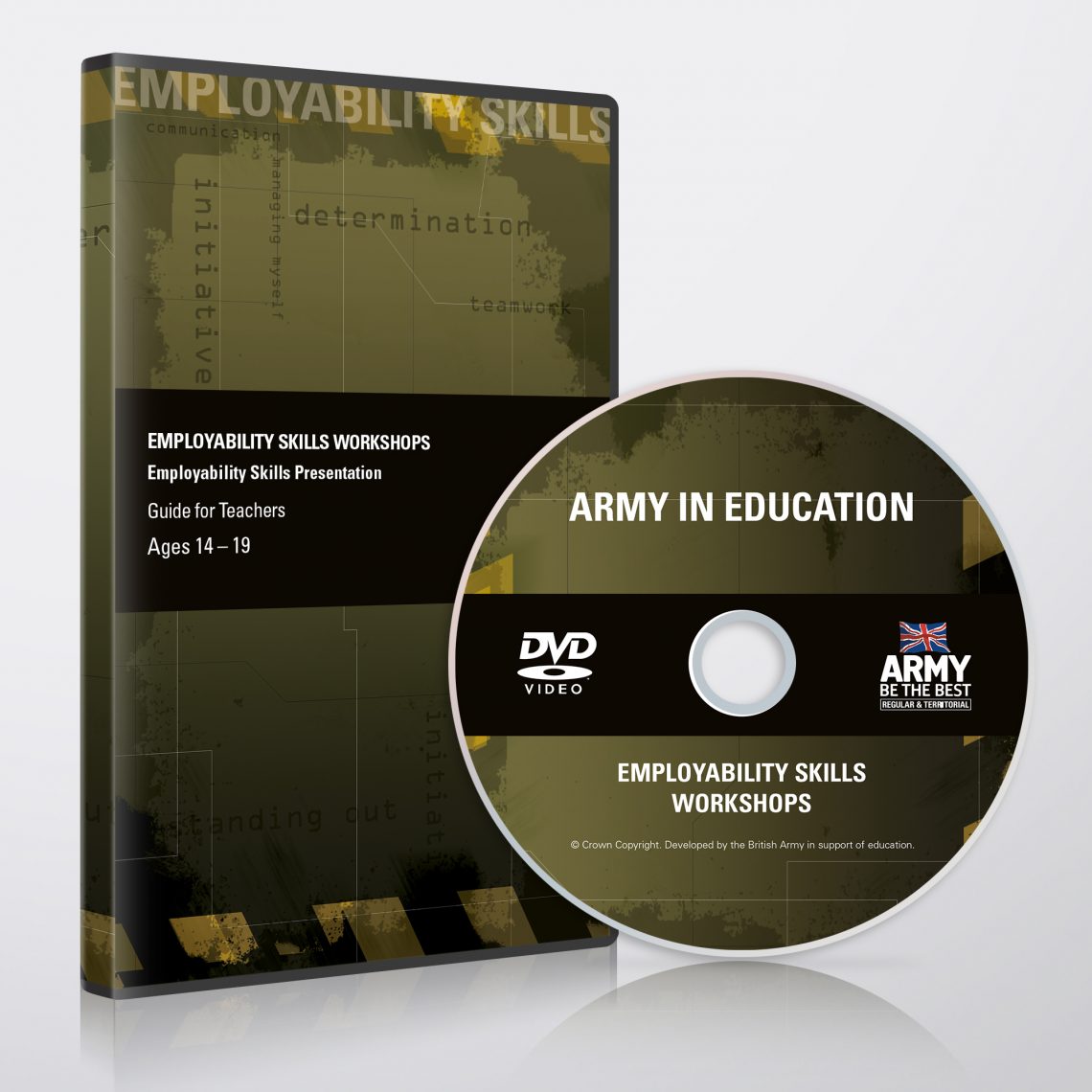 Army DVD Cover Design