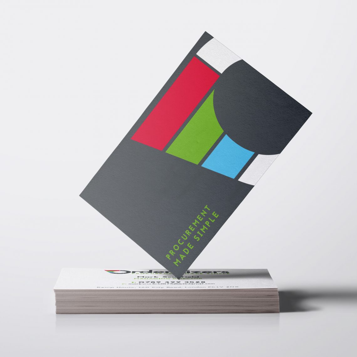 Ordernizers Business Card Design