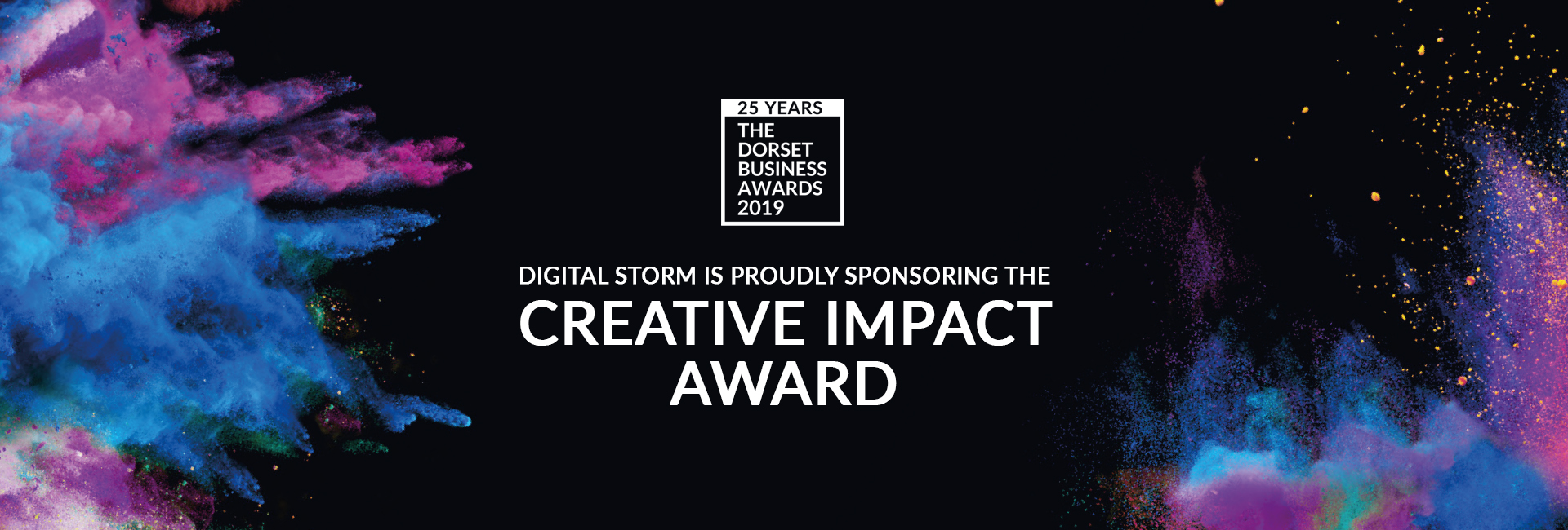 Digital Storm & Liz Lean PR sponsor 2019’s Creative Impact Award for the Dorset Business Awards