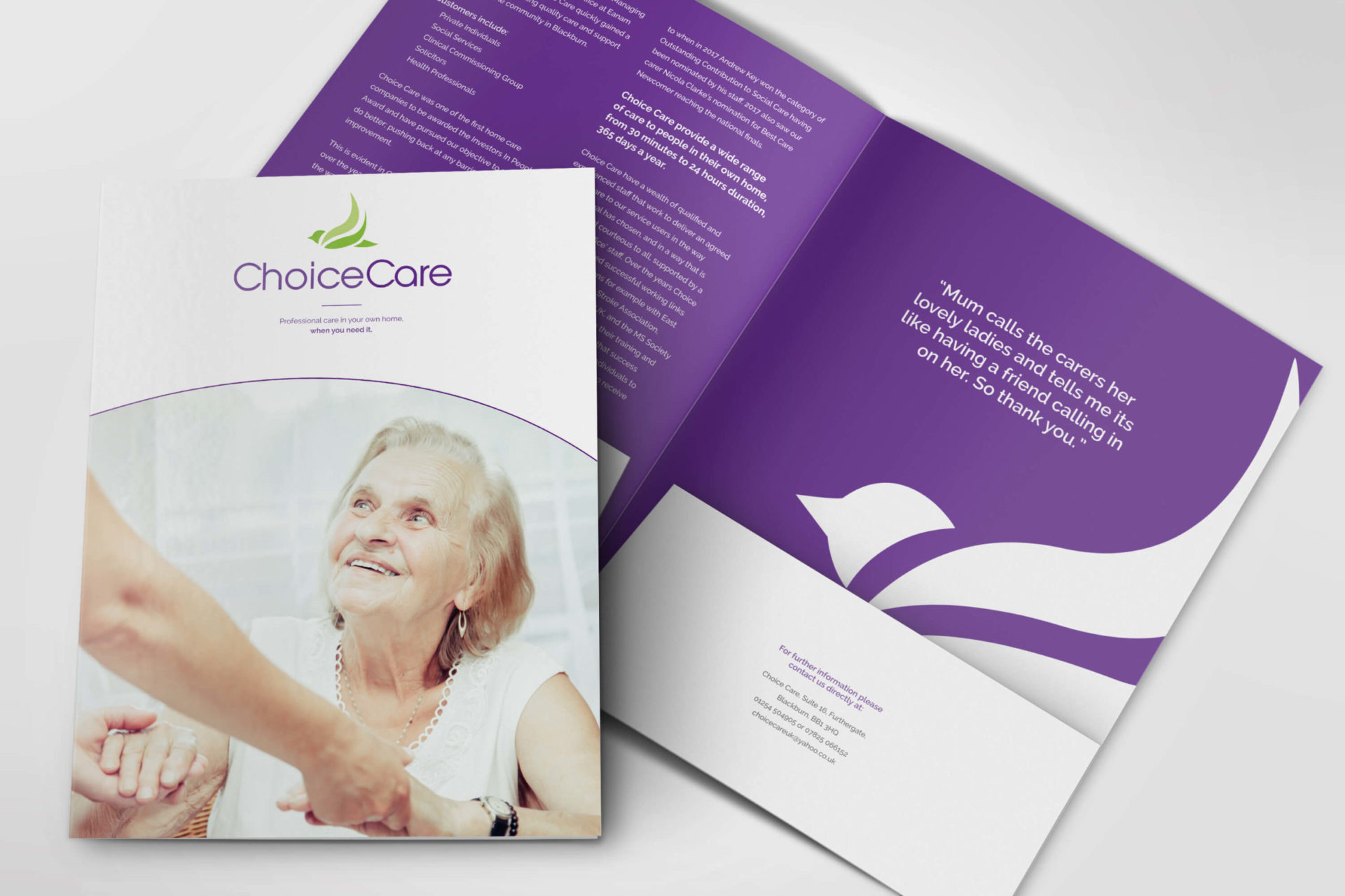 Choice Care Case Study Print